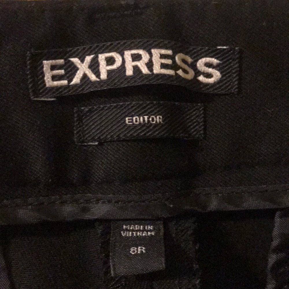 Black Express Editor Work Pants - image 2